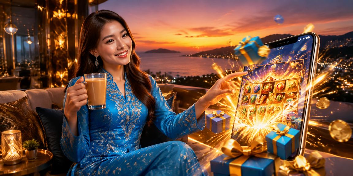 Permainan slot moden dengan tema tradisional di Kota Kinabalu
